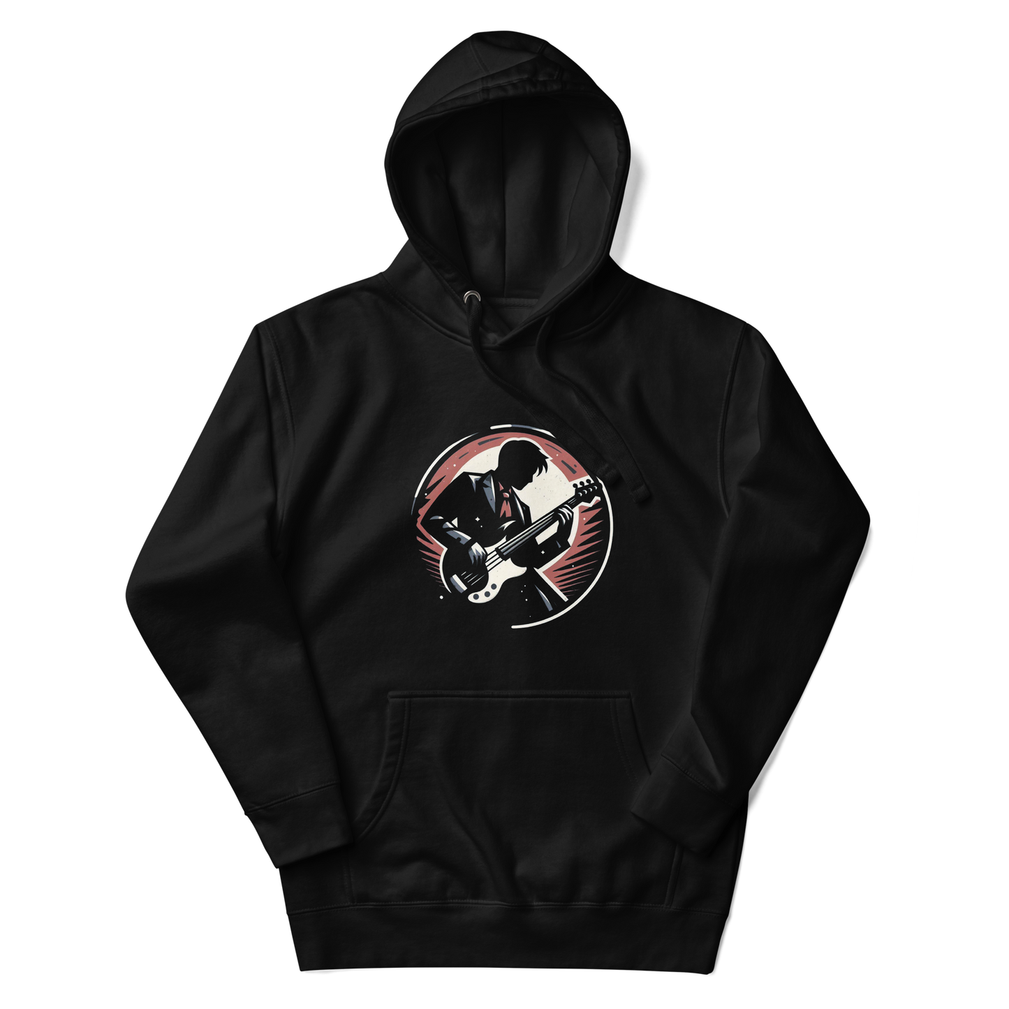 Sudadera con capucha Unisex Bass Man