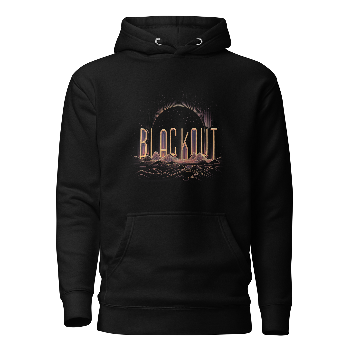 Sudadera con capucha Unisex Blackout