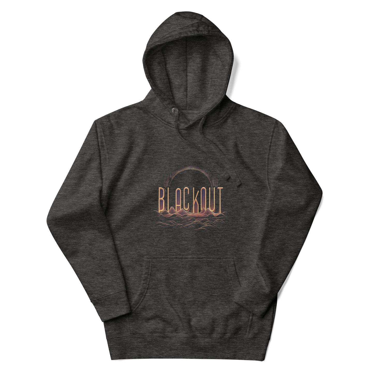Sudadera con capucha Unisex Blackout