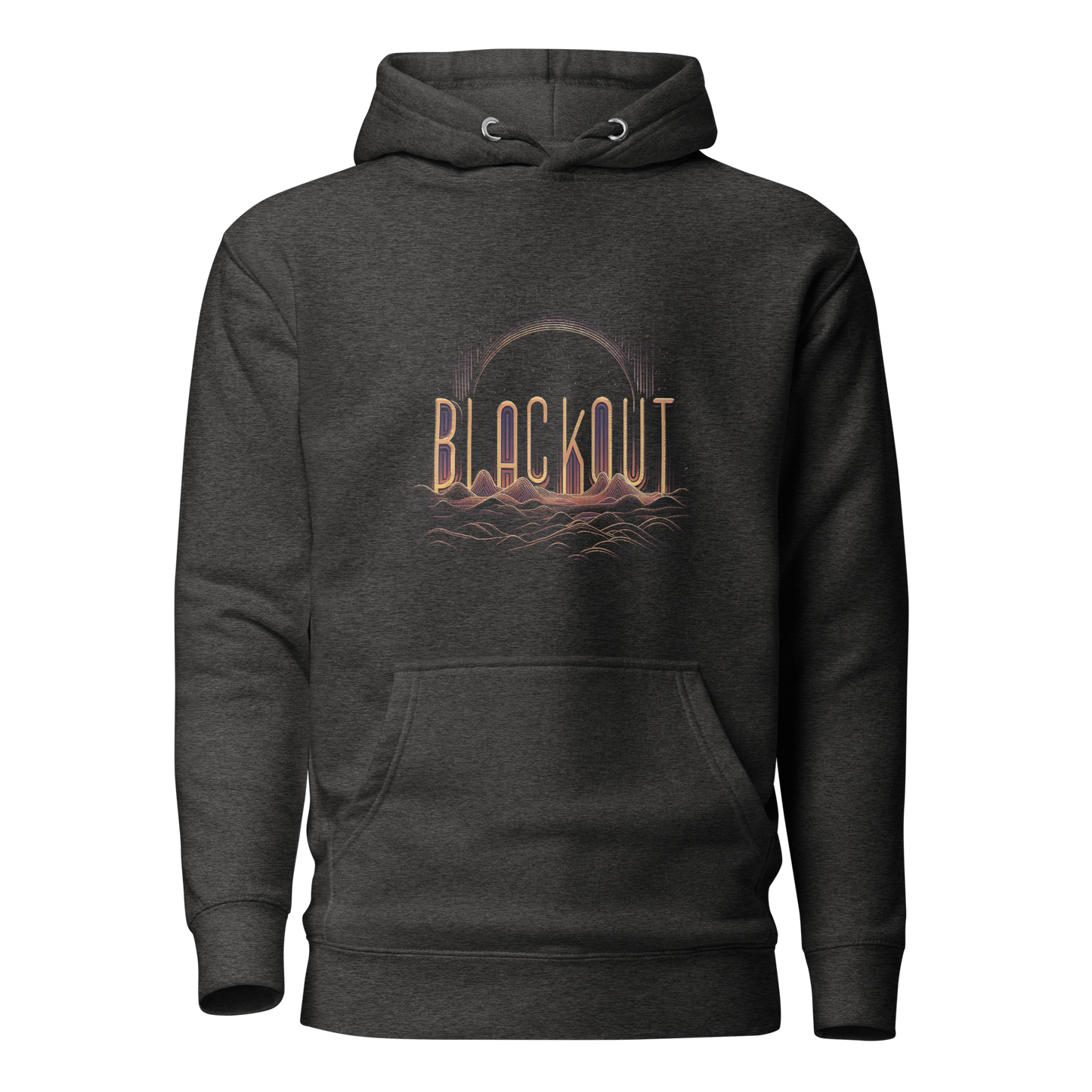 Sudadera con capucha Unisex Blackout