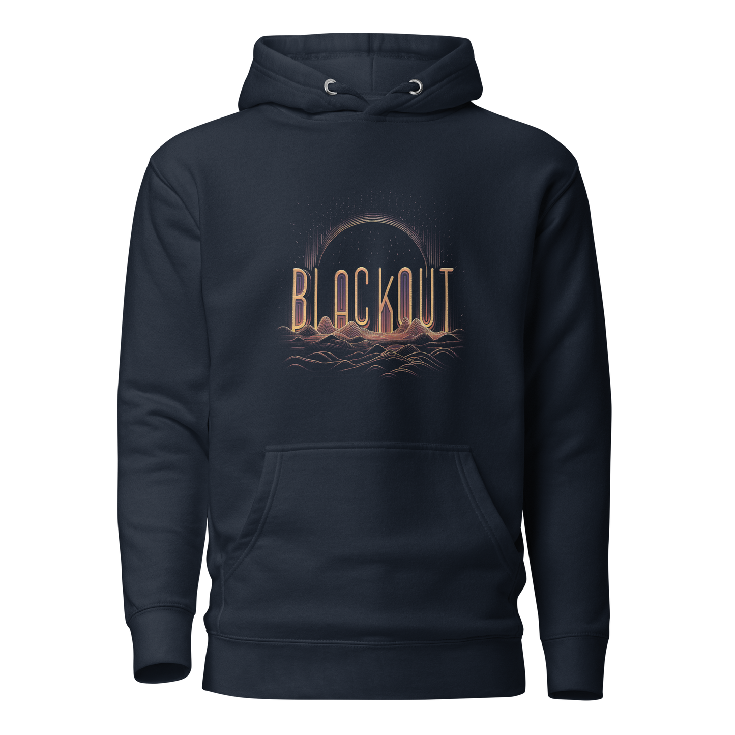 Sudadera con capucha Unisex Blackout