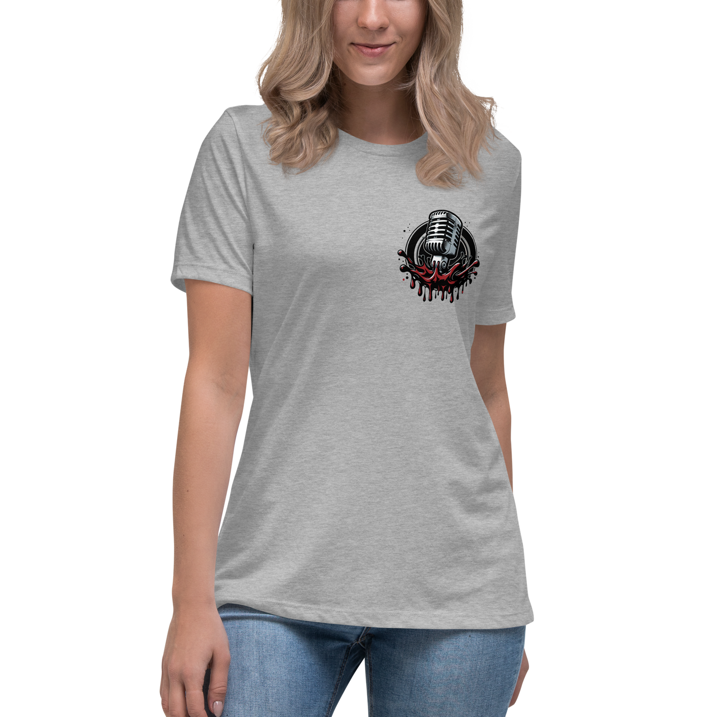 Microphone women's t-shirt