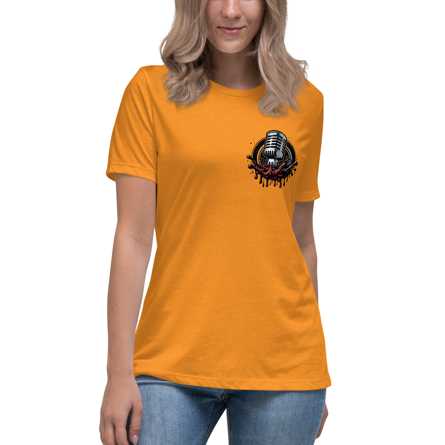 Microphone women's t-shirt