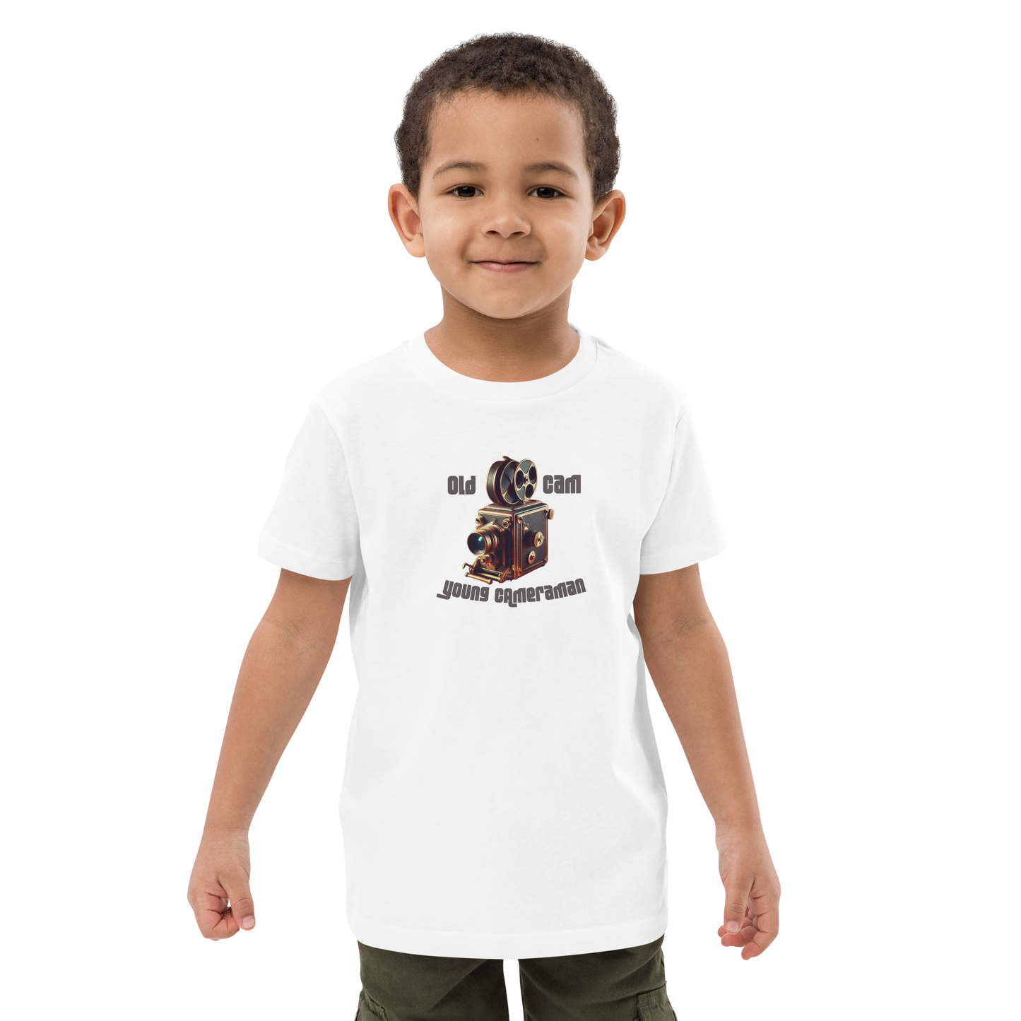 Camiseta Unisex de niños Young Camera Man