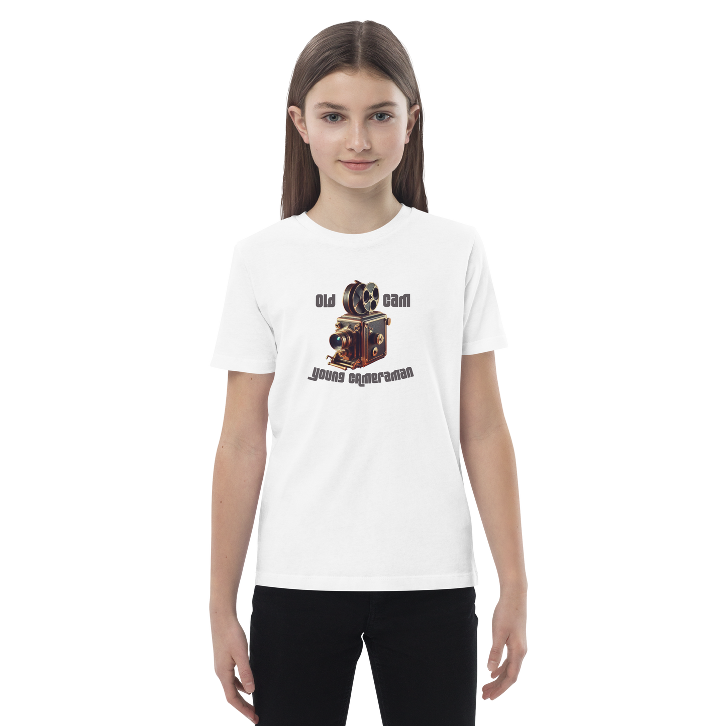 Camiseta Unisex de niños Young Camera Man