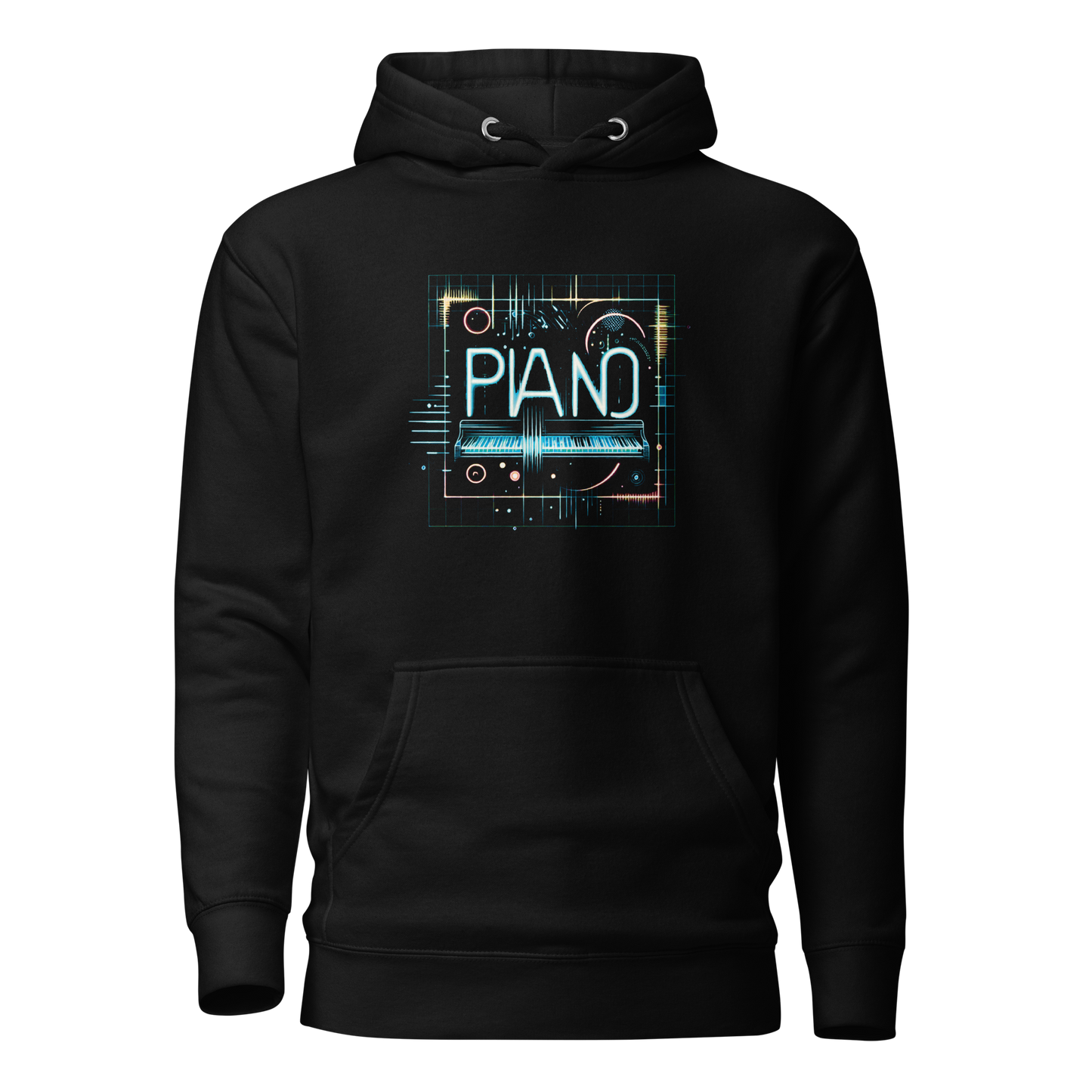 Sudadera con capucha Unisex Piano