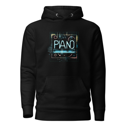 Sudadera con capucha Unisex Piano