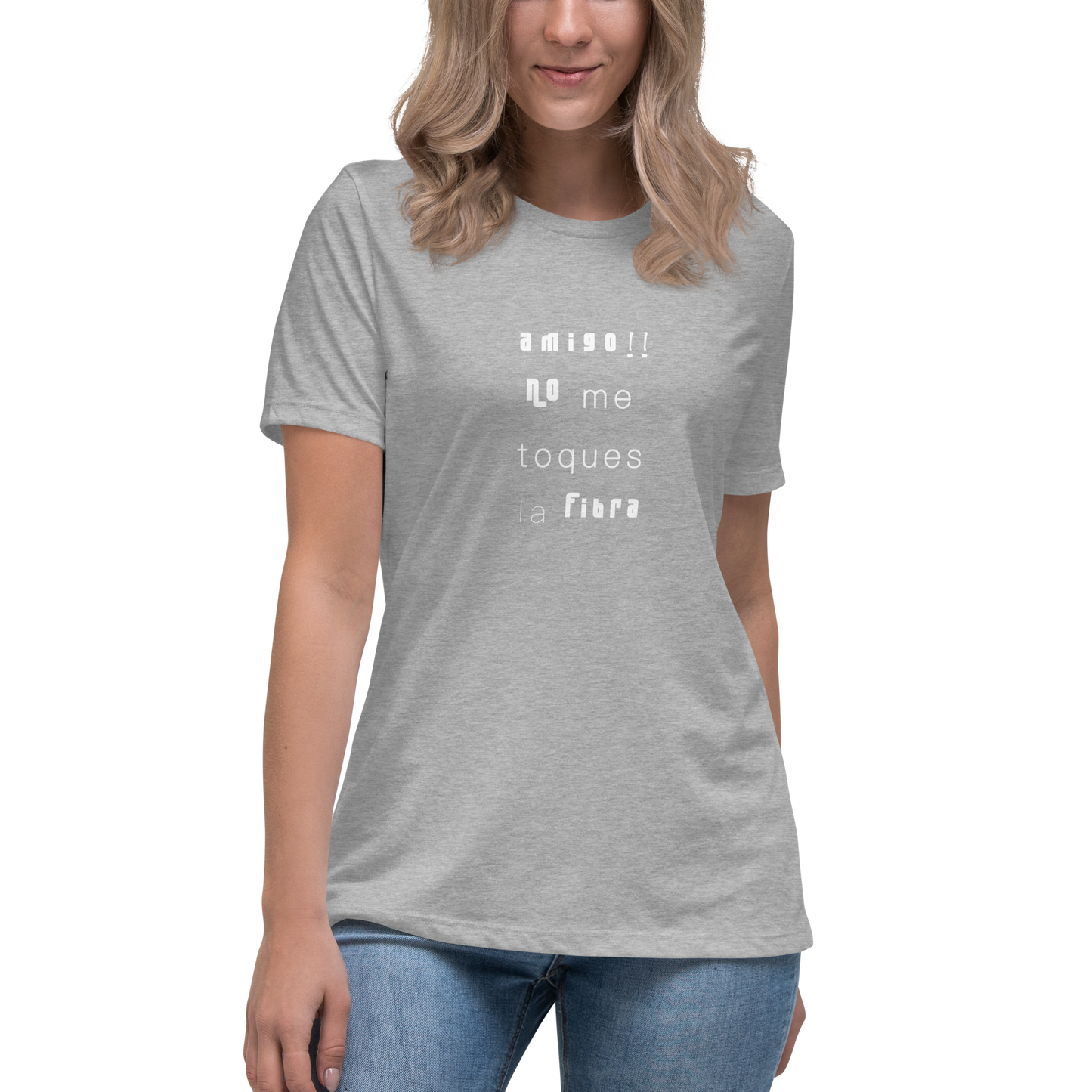 Camiseta de mujer Fibra