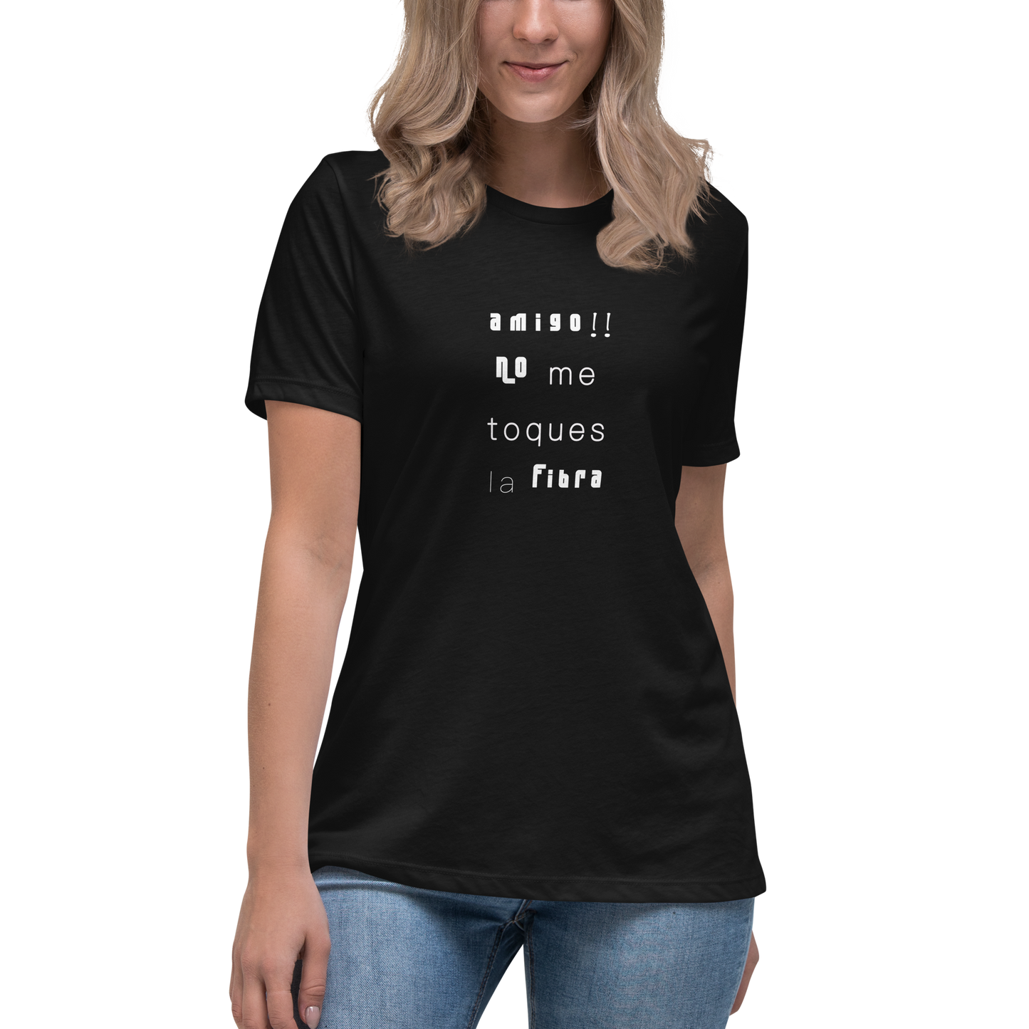 Camiseta de mujer Fibra