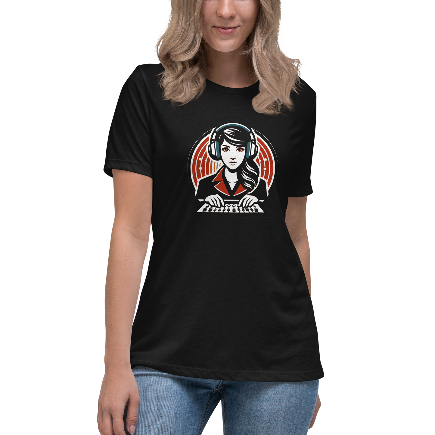 Camiseta de mujer Women Monitor Operator