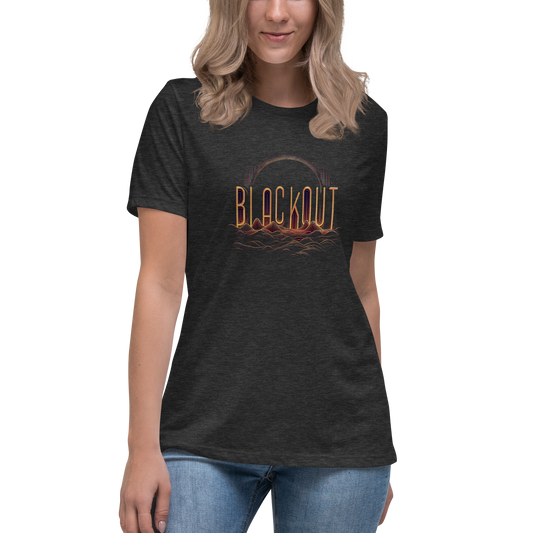 Camiseta de mujer Blackout