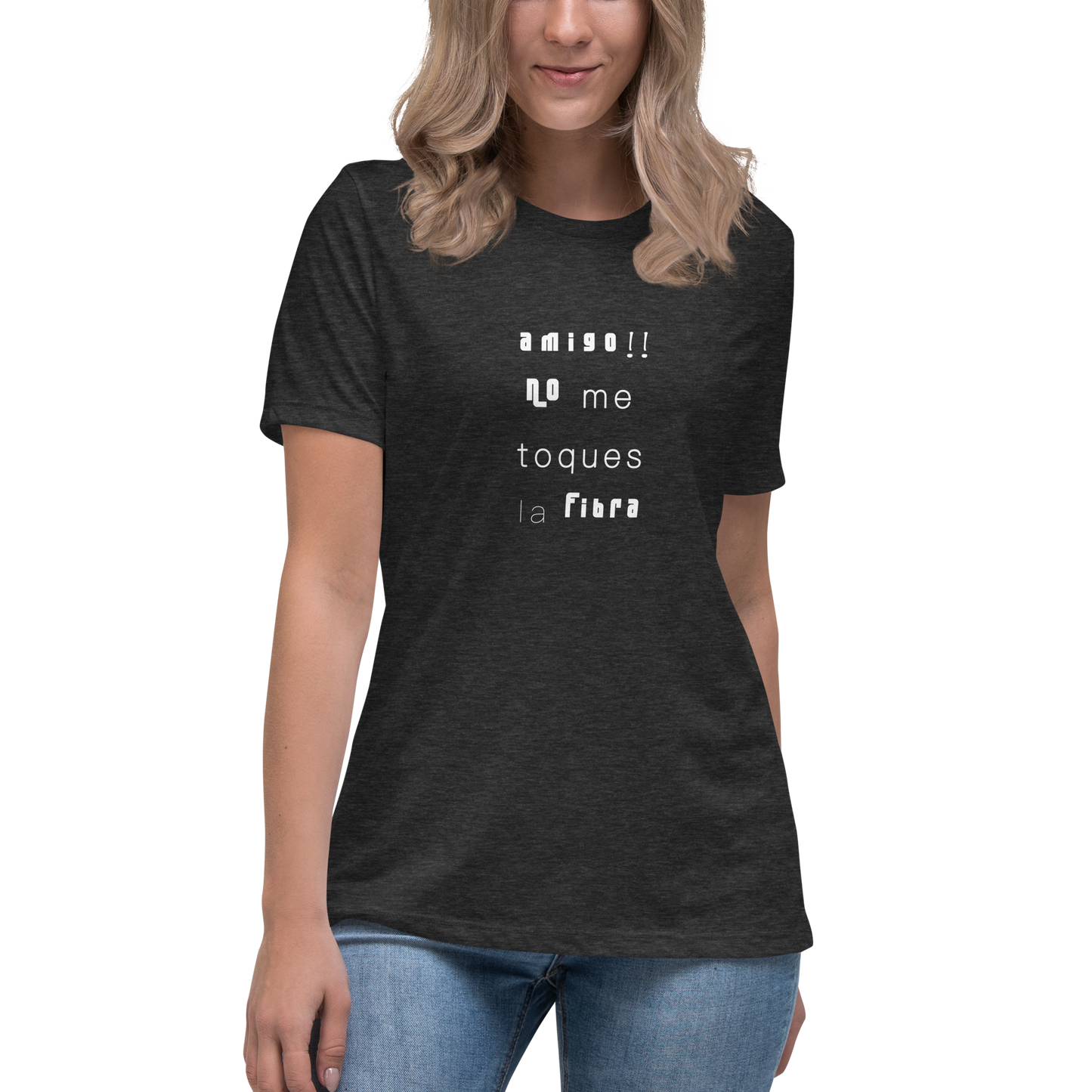 Camiseta de mujer Fibra