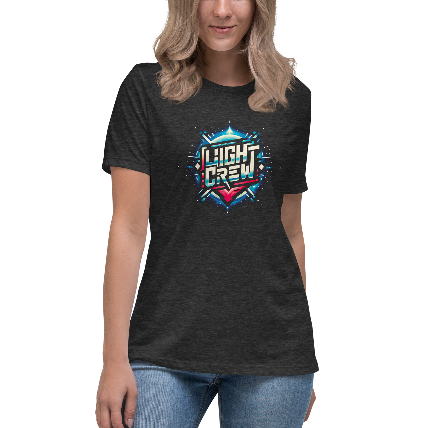 Camiseta de mujer Light Crew Logrado