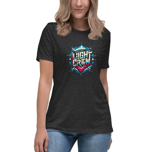 Camiseta de mujer Light Crew Logrado