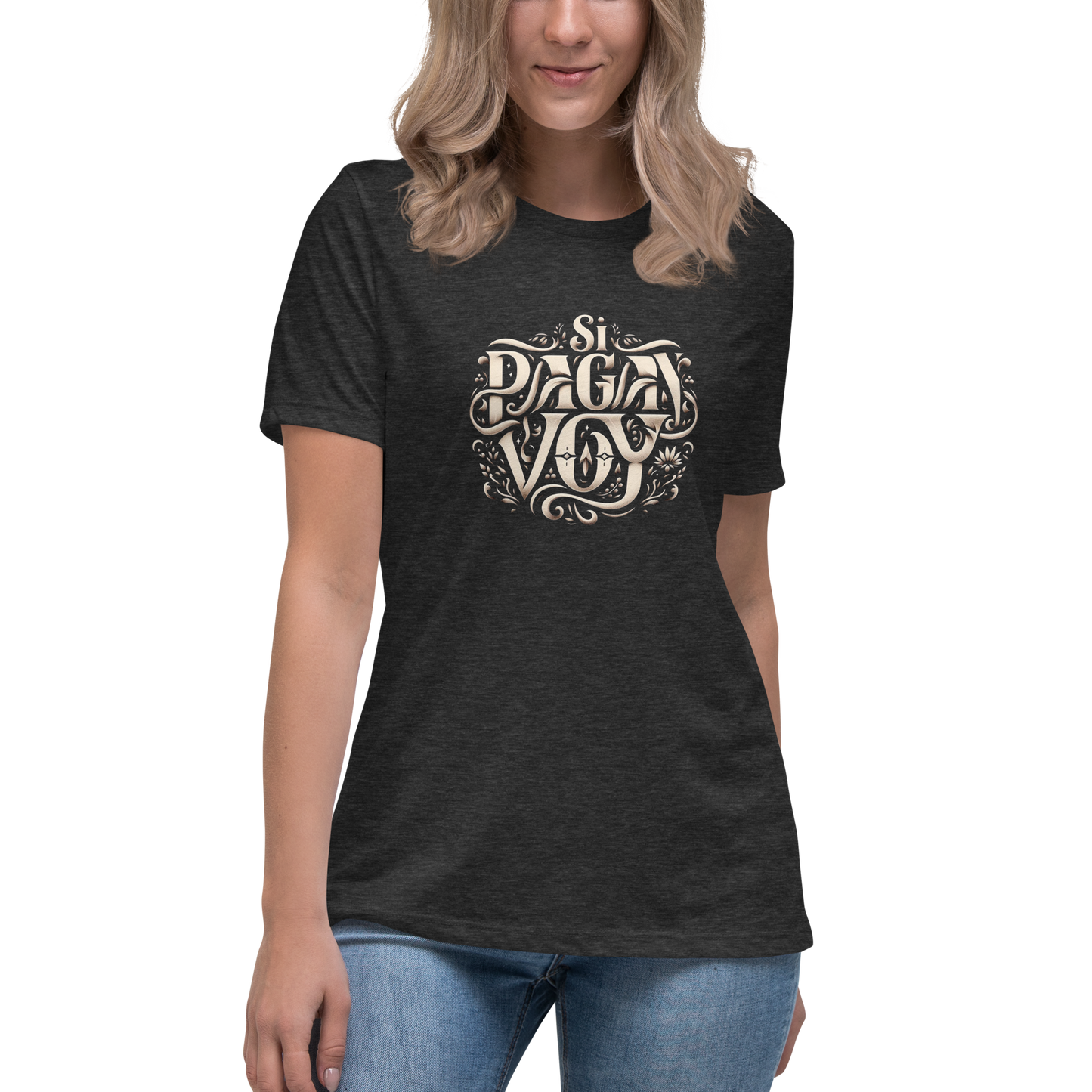 Camiseta de mujer Si pagan