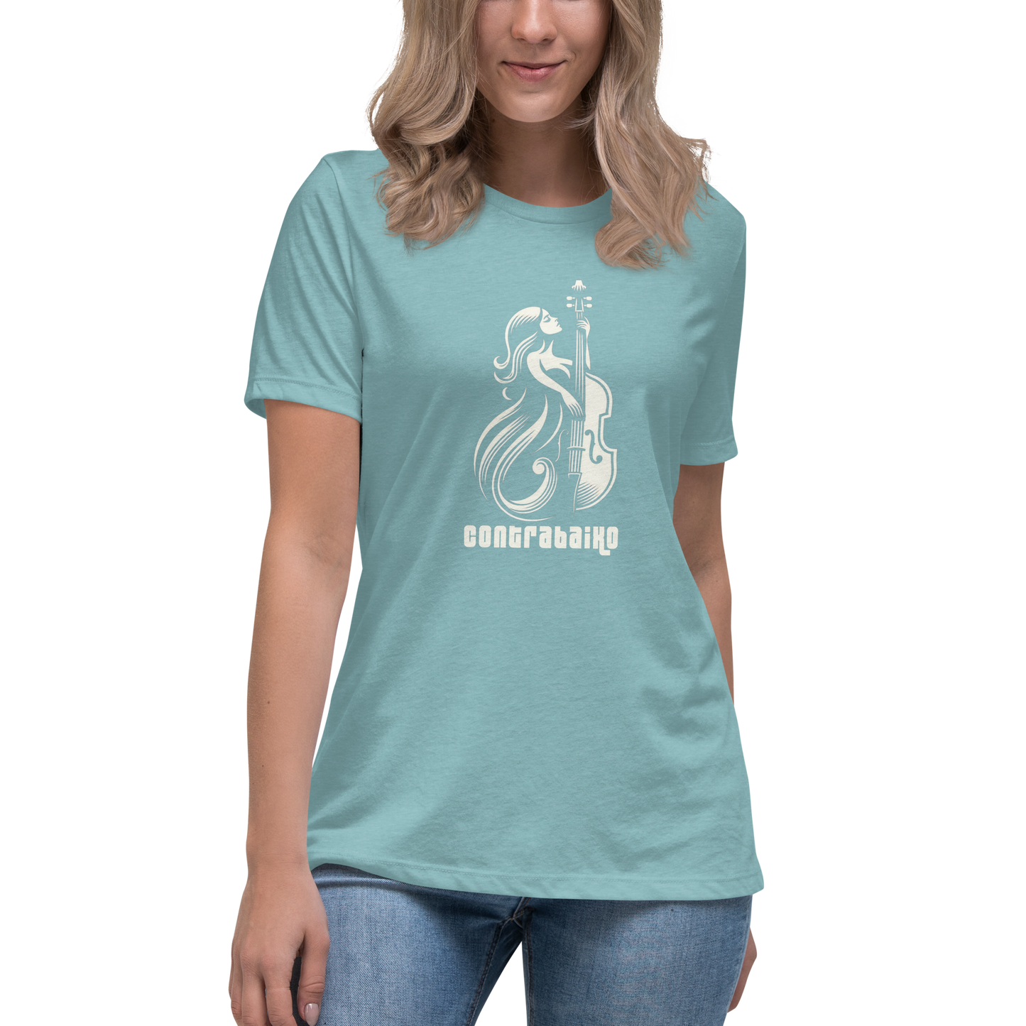 Camiseta de mujer Contrabaixo