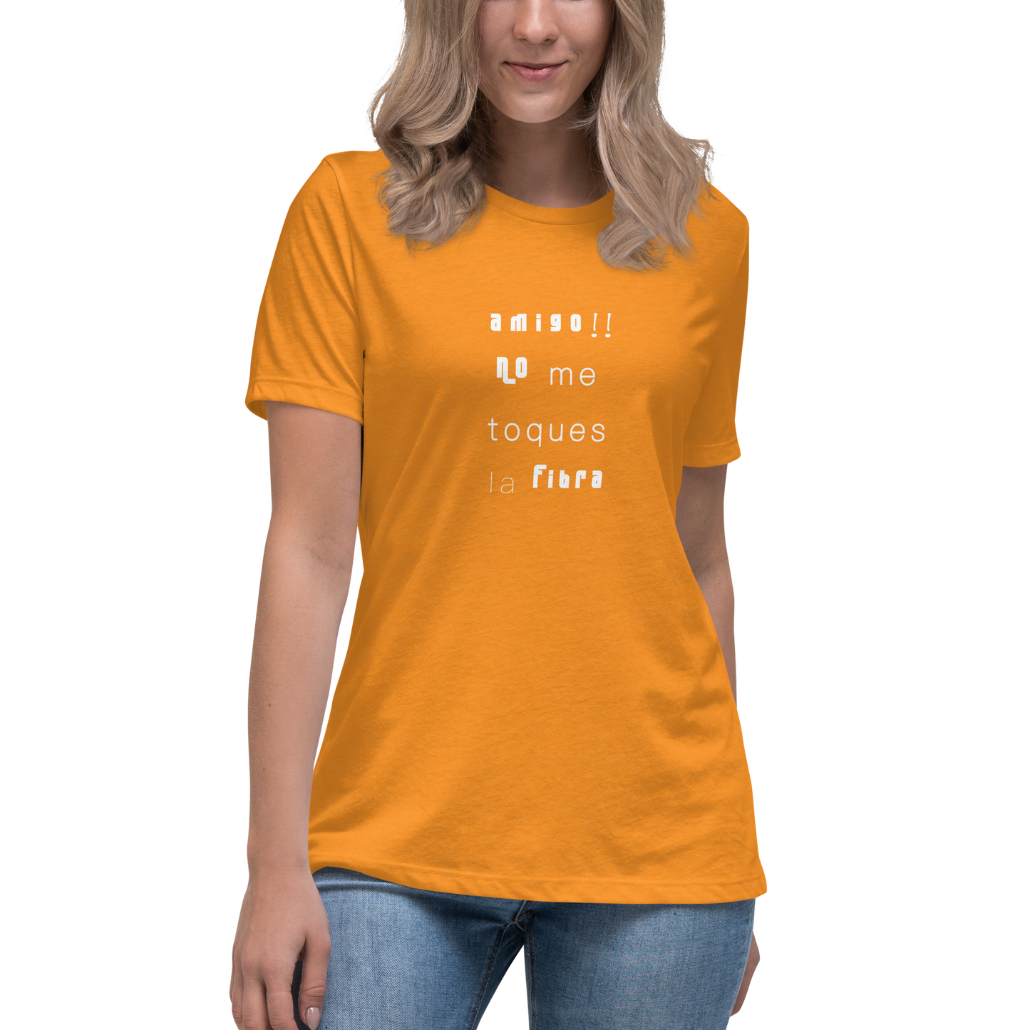 Camiseta de mujer Fibra