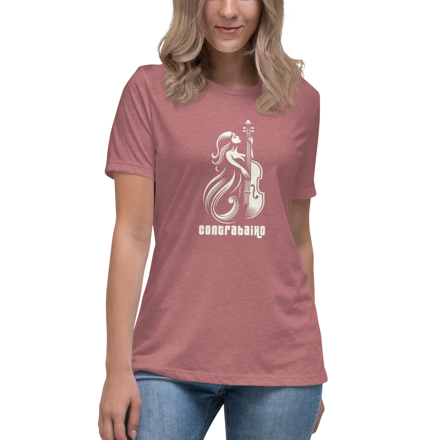 Camiseta de mujer Contrabaixo