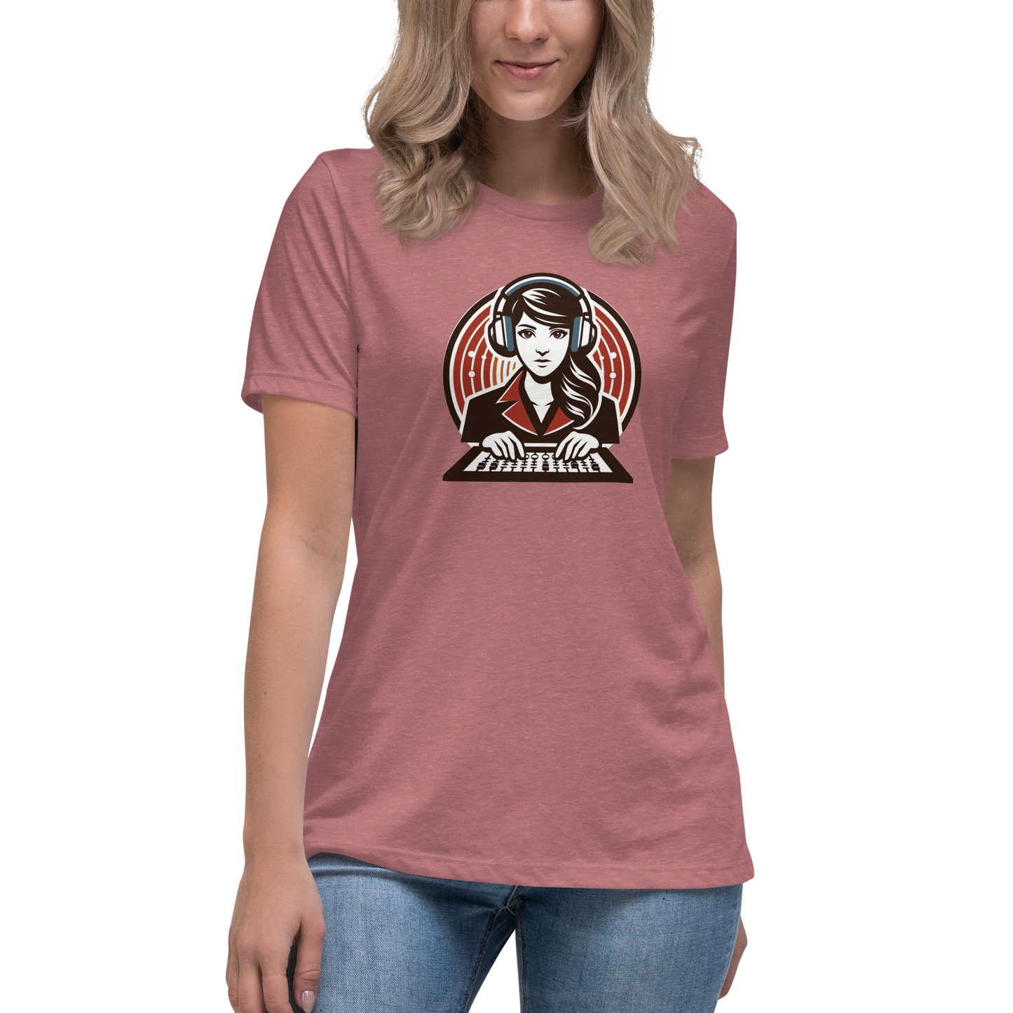 Camiseta de mujer Women Monitor Operator