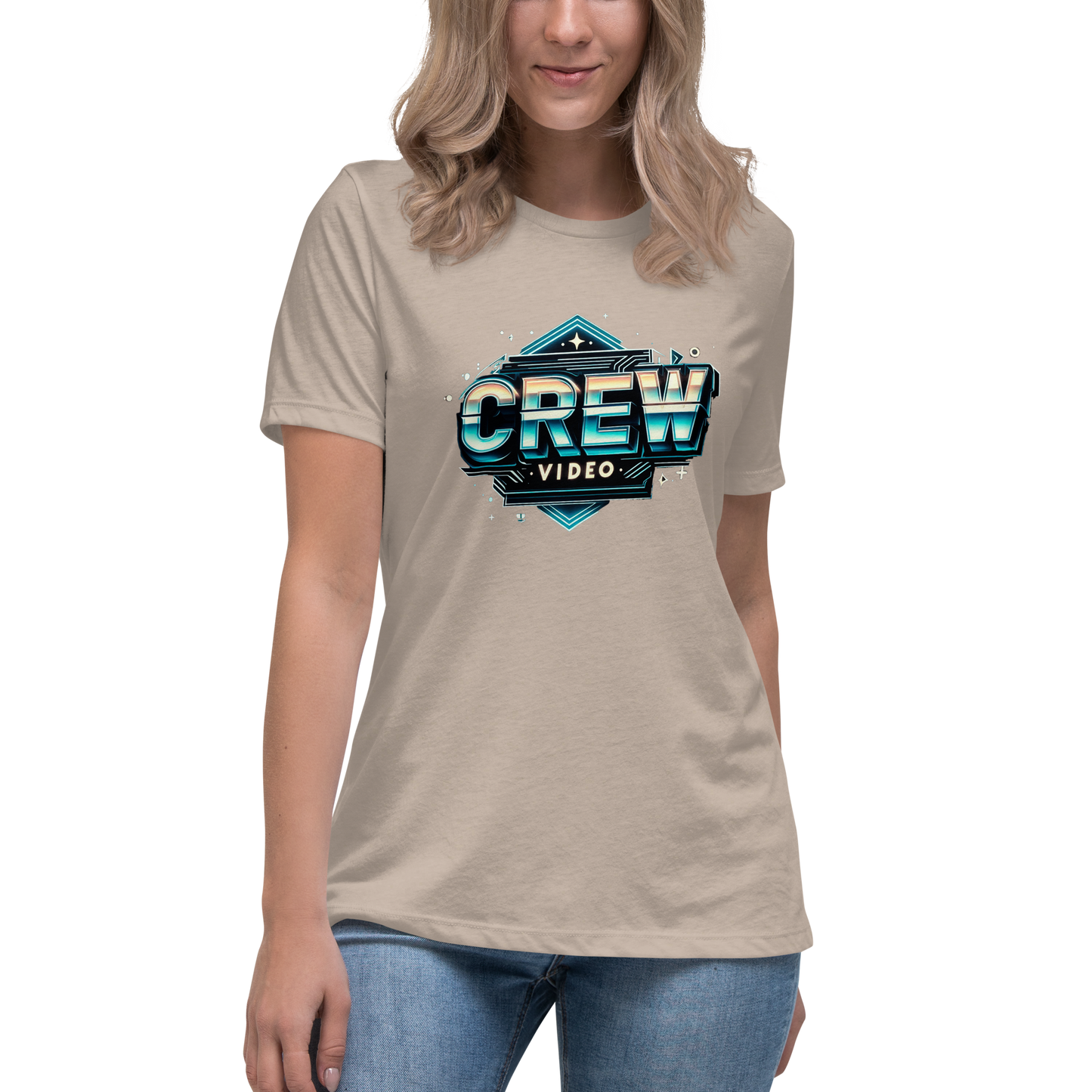 Camiseta mujer Crew Video