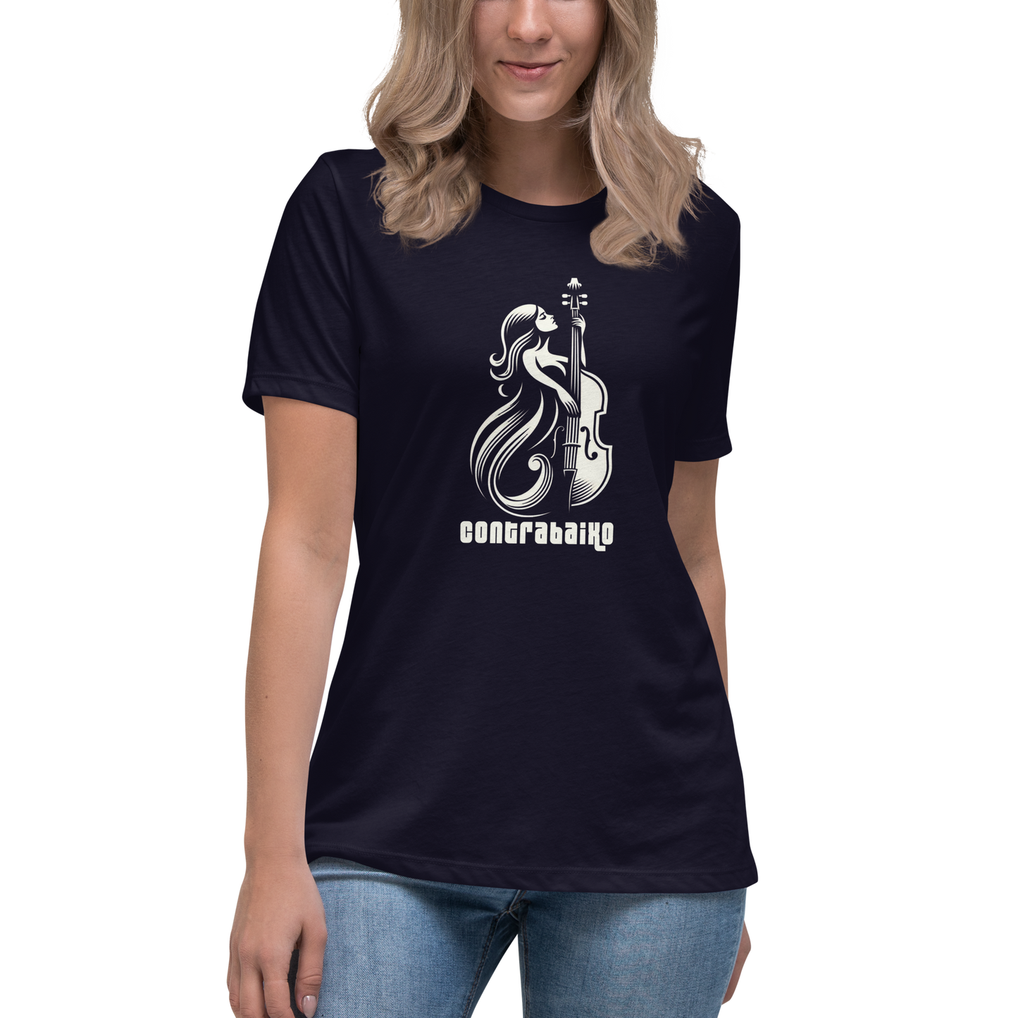 Camiseta de mujer Contrabaixo