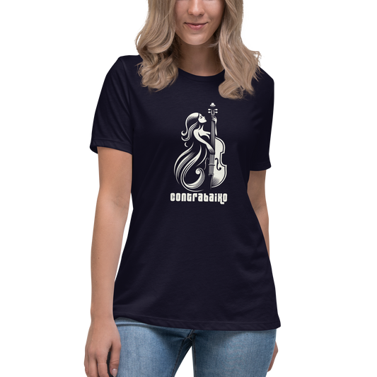 Camiseta de mujer Contrabaixo