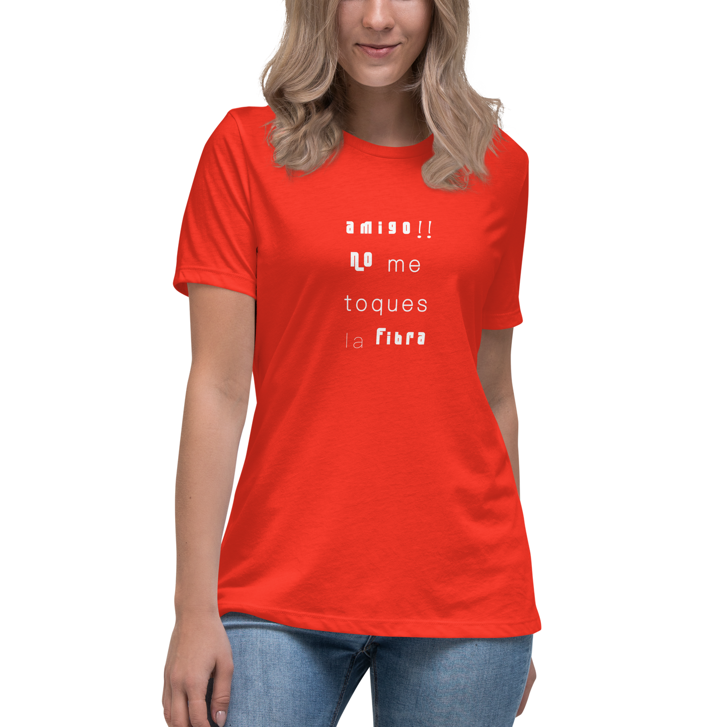 Camiseta de mujer Fibra