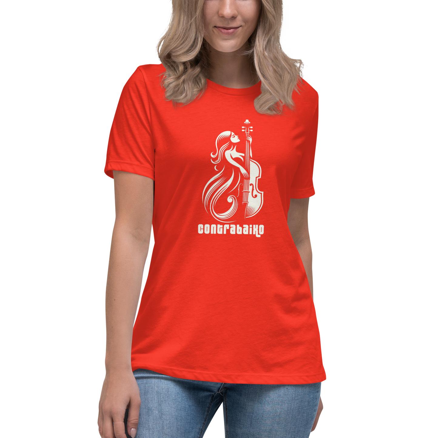 Camiseta de mujer Contrabaixo