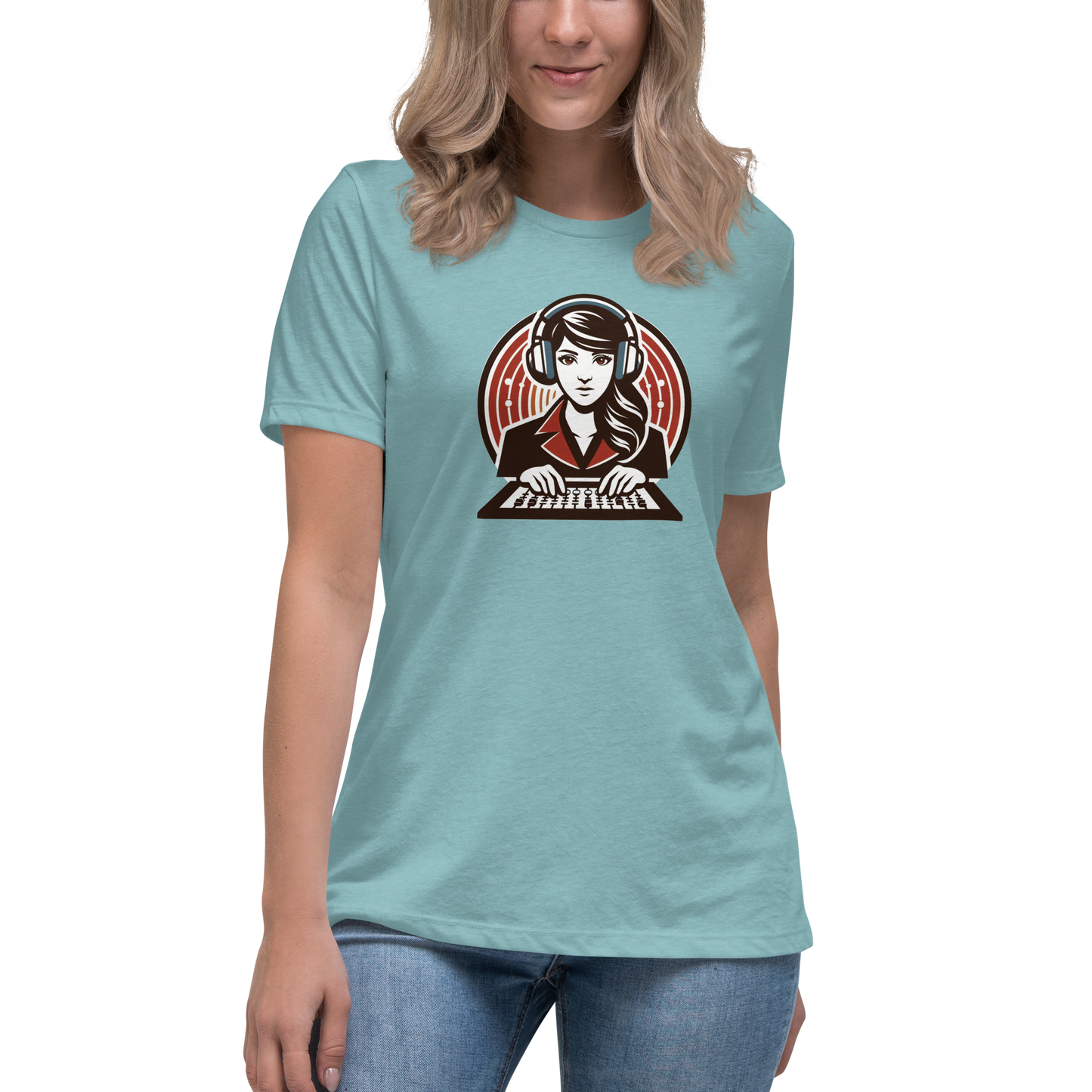 Camiseta de mujer Women Monitor Operator